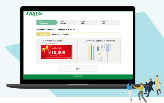 株主優待受付BPO