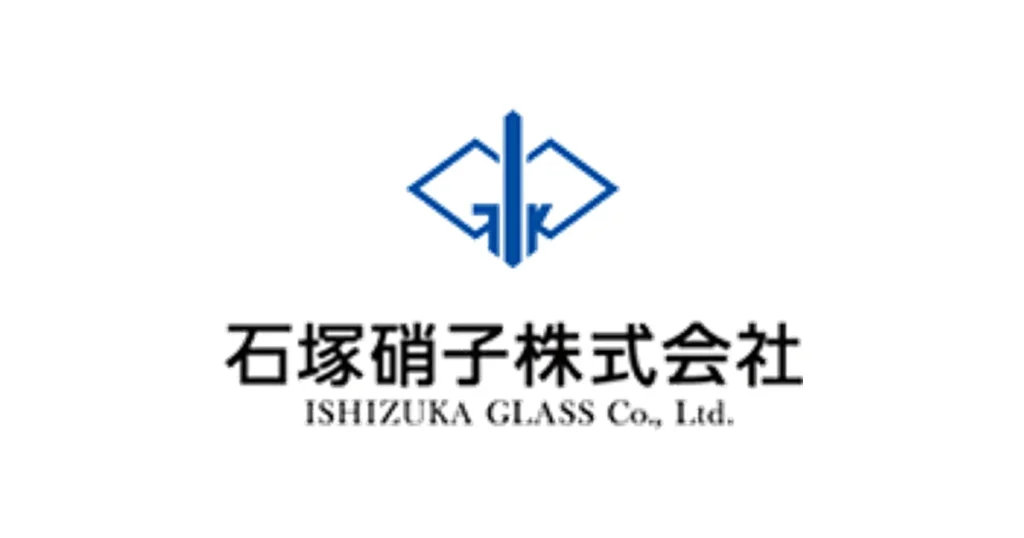 石塚硝子 ロゴ